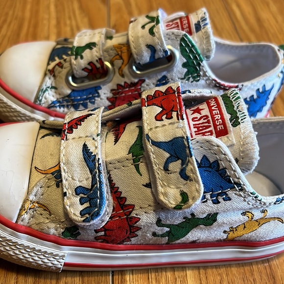 Converse Chuck Taylor All Star Toddler Boys' Dinosaur Low Top Sneakers - Picture 4 of 8